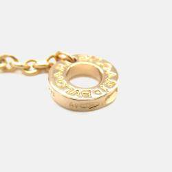 Pre Owned Bvlgari B.zero1 18K Yellow, Rose, and White Gold Pendant Necklace