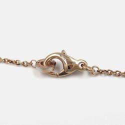 Pre Owned Bvlgari B.zero1 18K Rose and White Gold Necklace