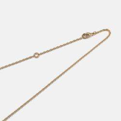 Pre Owned Bvlgari B.zero1 18K Rose Gold and Black Ceramic Pendant Necklace