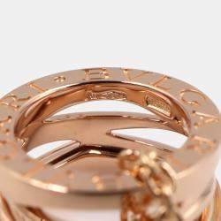 Pre Owned Bvlgari B.zero1 Design Legend 18K Rose Gold Pendant Necklace