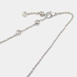 Pre Owned Bvlgari Astrale Fireworks 18K White Gold and Diamond Pendant Necklace