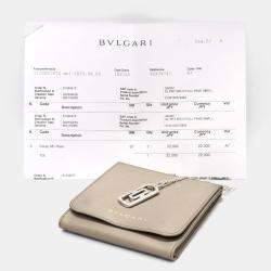 Pre Owned Bvlgari Parentesi 18K White Gold and Diamond Pendant Necklace