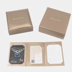 Pre Owned Bvlgari B.zero1 Design Legend 18K Pink Gold Necklace