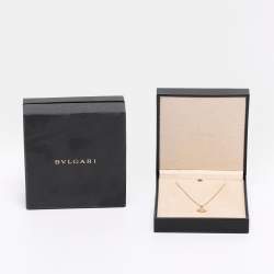 Pre Owned Bvlgari Divas' Dream Diamonds 18k Yellow Gold Necklace