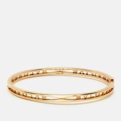 مملوكة مسبقًا Bvlgari B.Zero1 18k Rose Gold Bracelet ML