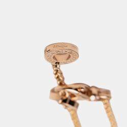 Pre Owned سوار سوربيت روماني من الجمشت والتورمالين ذهب وردي عيار 18