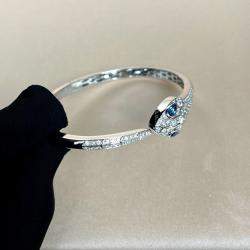 Pre Owned سوار بلغاري سربينتي سيدوتوري طقم ألماس ذهب أبيض عيار 18 مقاس صغير