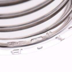 Pre Owned Bvlgari B.Zero1 4-Band 18k White Gold Band Ring Size 55