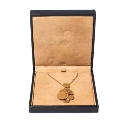 Pre Owned Bvlgari Cicladi 18K Yellow Gold Pendant Necklace