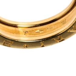 Pre Owned Bvlgari B.zero1 18K Yellow Gold One-Band Ring Size 51