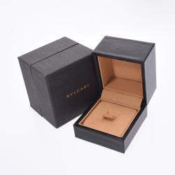 Bvlgari B.Zero1 1-Band 18K White Gold Ring Size EU 53