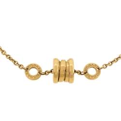 Pre Owned Bvlgari B.Zero1 Soft 18K Yellow Gold Bracelet