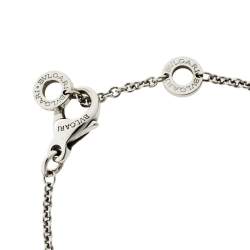 Pre Owned Bvlgari B.Zero1 18K White Gold Bracelet
