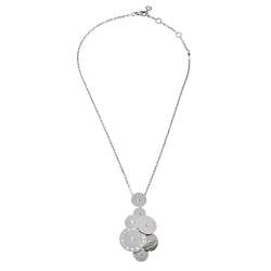 Pre Owned Bvlgari Cicladi 18K White Gold Pendant Necklace