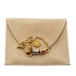 Bvlgari B.zero1 18K Three Tone Gold Element Soft Bracelet