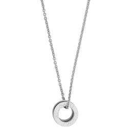 Pre Owned Bvlgari 18K White Gold B.Zero1 Necklace Length: 16 inches
