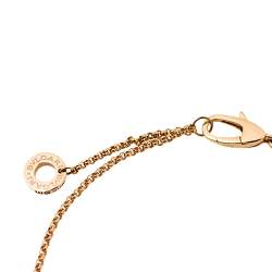 Pre Owned Bvlgari Bvlgari Mother of Pearl 18K Rose Gold Bracelet