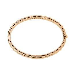 Pre Owned Bvlgari Serpenti Viper 18K Rose Gold Bracelet S
