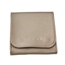 Pre Owned Bvlgari Serpenti Amethyst 18K Rose Gold Cocktail Ring Size 52.5