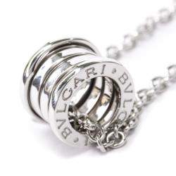 Pre Owned Bvlgari 18K White Gold B.zero1 Pendant Necklace