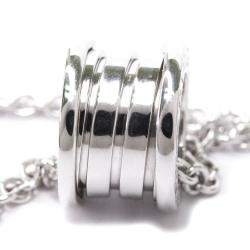 Pre Owned Bvlgari 18K White Gold B.zero1 Pendant Necklace