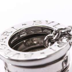 Pre Owned Bvlgari 18K White Gold B.zero1 Pendant Necklace