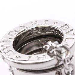 Pre Owned Bvlgari 18K White Gold B.zero1 Pendant Necklace