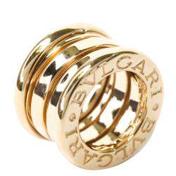 Pre Owned Bvlgari 18K Yellow Gold B.zero1 Pendant Necklace