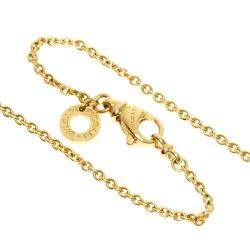 Bvlgari 18K Yellow Gold B.zero1 Necklace 