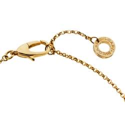 Pre Owned Bvlgari Onyx 18K Yellow Gold Bracelet