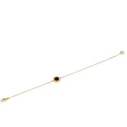 Pre Owned Bvlgari Onyx 18K Yellow Gold Bracelet