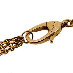 Pre Owned Bvlgari Divas' Dream Mother of Pearl 18K Yellow Gold Bracelet ML