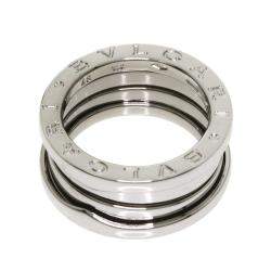 Pre Owned Bvlgari B.Zero1 3-Band 18K White Gold Ring Size EU 48
