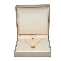 Pre Owned Bvlgari Serpenti Seduttori Amethyst 18K Rose Gold Pendant Necklace