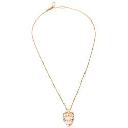 Pre Owned Bvlgari Serpenti Seduttori Amethyst 18K Rose Gold Pendant Necklace