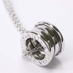 Pre Owned Bvlgari B.Zero1 18K White Gold Necklace