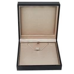 Pre Owned Bvlgari B.Zero1 18K White Gold Soft Bracelet