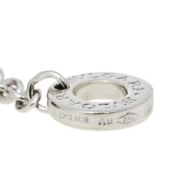 Pre Owned Bvlgari B.Zero1 18K White Gold Soft Bracelet