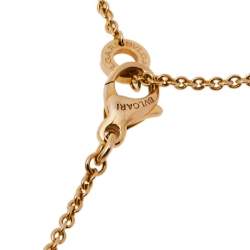 Pre Owned Bvlgari Bvlgari Diamond Onyx Mother of Pearl Pendant Necklace