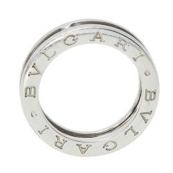 Bvlgari B.zero1 18K White Gold One-Band Ring Size EU 51
