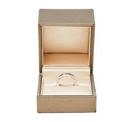 Bvlgari B.zero1 18K White Gold One-Band Ring Size EU 51