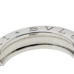 Bvlgari B.zero1 18K White Gold One-Band Ring Size EU 51