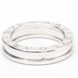 Bvlgari B.Zero1 1-Band White Gold Ring Size EU 51