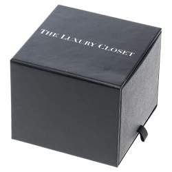 Pre Owned Bvlgari B.Zero1 Black Ceramic 18k Rose Gold Narrow Band Ring Size 55