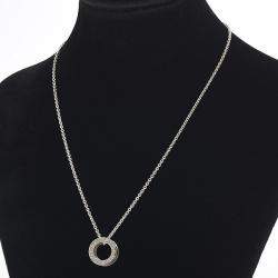 Pre Owned Bvlgari B.Zero1 18K White Gold Necklace