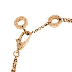 Pre Owned Bvlgari Diva’s Dream Diamond 18K Rose Gold Bracelet SM
