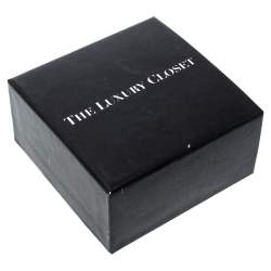  Bvlgari Allegra Onyx 18K White Gold Optical Charm 