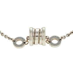 Pre Owned  Bvlgari B.Zero1 18K White Gold Charm Bracelet