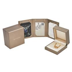 Pre Owned Bvlgari Serpenti Amethyst 18K Rose Gold Bracelet