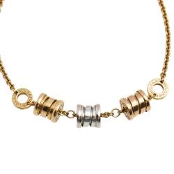 Bvlgari B.zero1 18k 3-Tone Gold Element Soft Bracelet